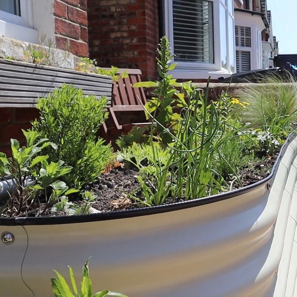 17'' Tall 6.5'x2' Metal Raised Garden Beds (6 in 1)