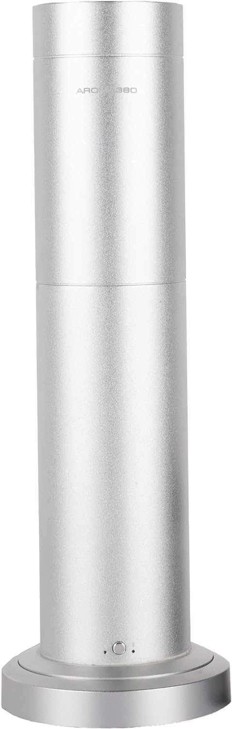 Wireless Pro Essential Oil Diffuser - 600 sq ft Coverage - Cordless & Portable with Remote - Aromatherapy Scent Diffuser - Home, Spa, Office & Business - Air Freshener - Midnight Black