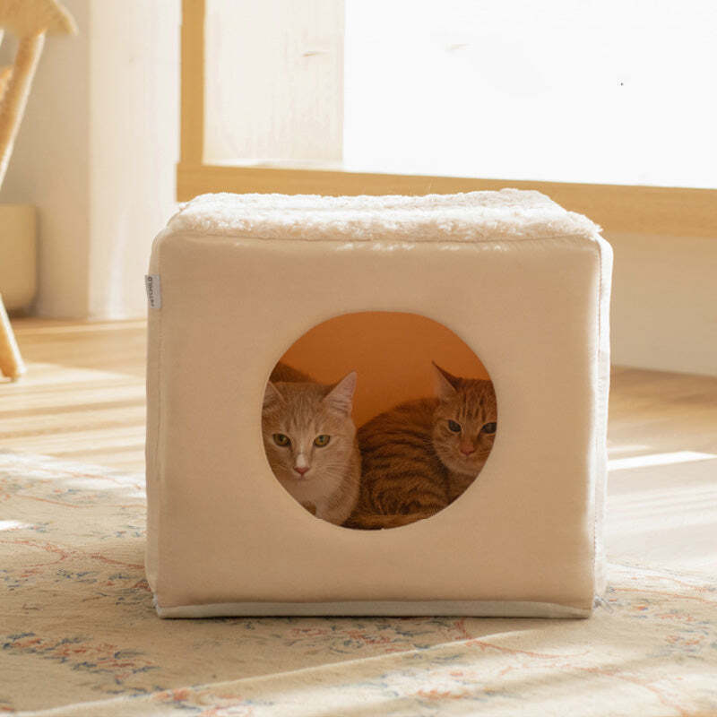 Enclosed Dual-Purpose Foldable Cat Sofa Bed