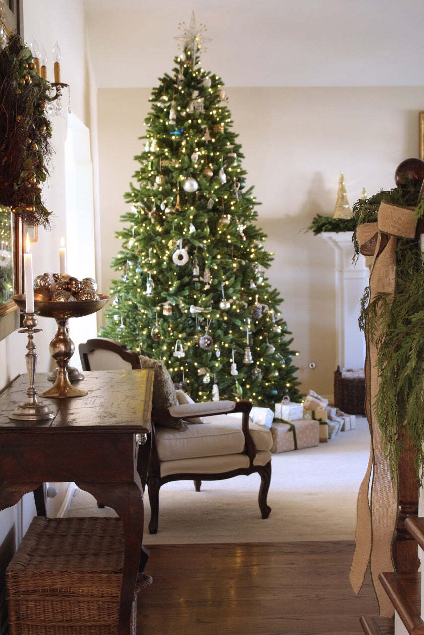 7.5' King Fraser Fir Quick-Shape Artificial Christmas Tree Unlit