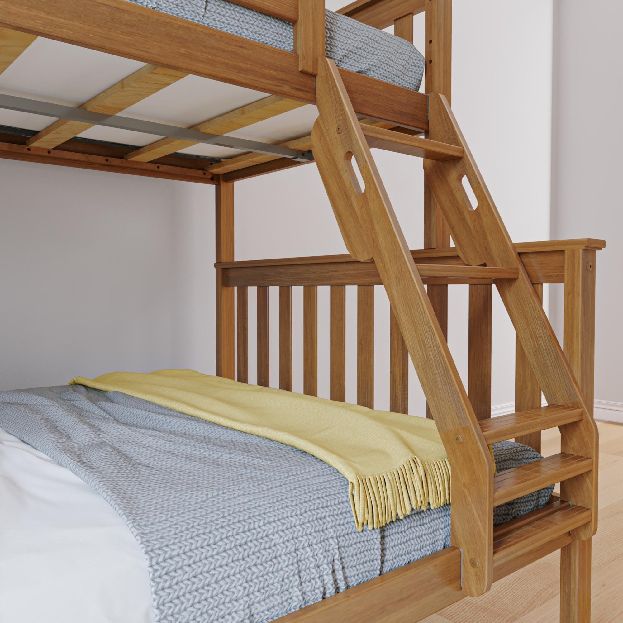🎄Store Closing Sale💖Kid's Twin Over Full-Size Bunk Bed