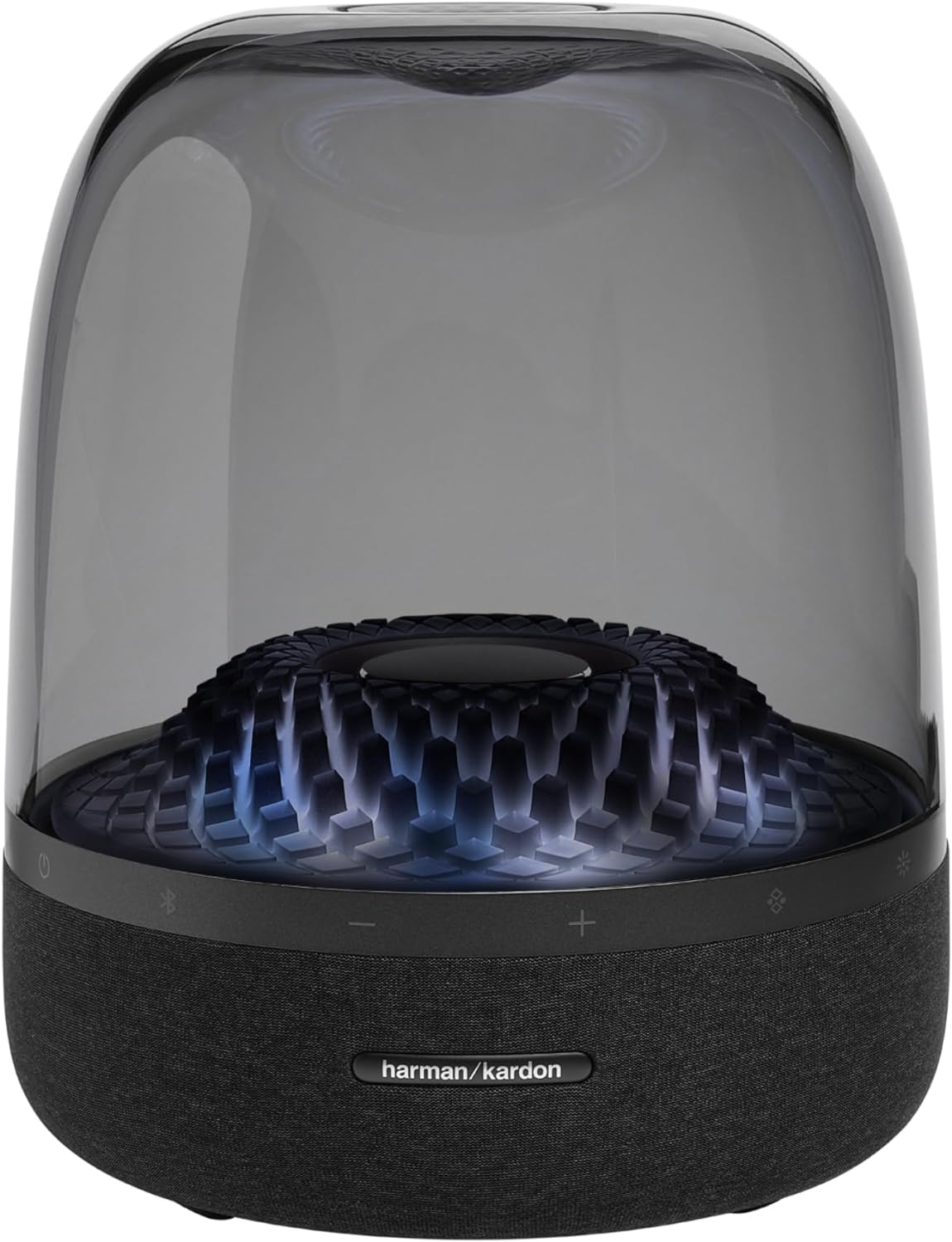 Bluetooth Home Speaker - Superior Sound Quality - 5 Diamond Effect Light Themes - Made from Recycled Materials