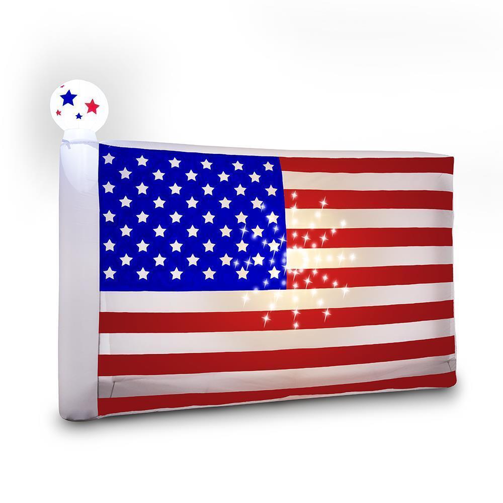 The 6' Patriotic Fireworks Flag