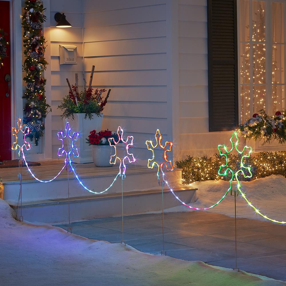 The Choreographed Lightshow Snowflakes