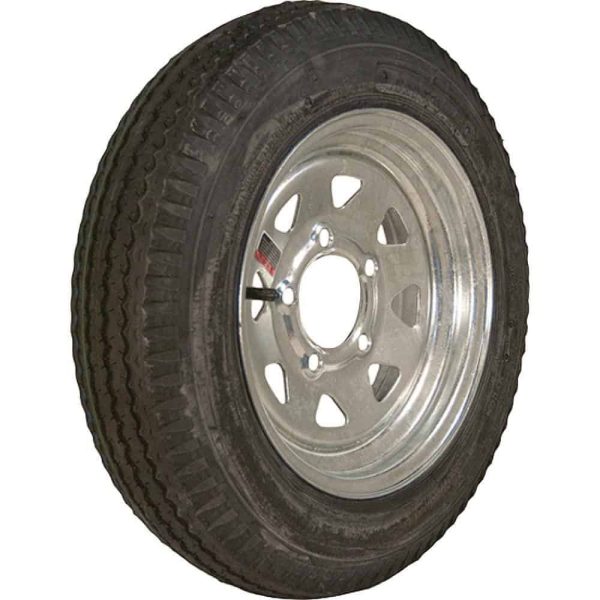 30850 530-12 K353  1045 lb. Load Capacity Galvanized 12 in. Bias Tire and Wheel Assembly