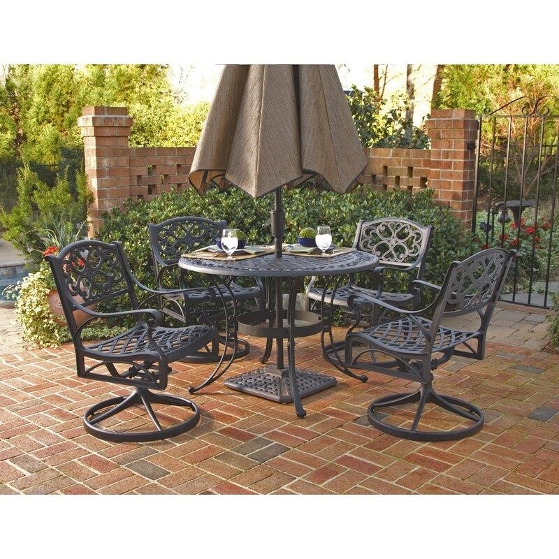 Ayleen Round 4 - Person 42'' Long Dining Set