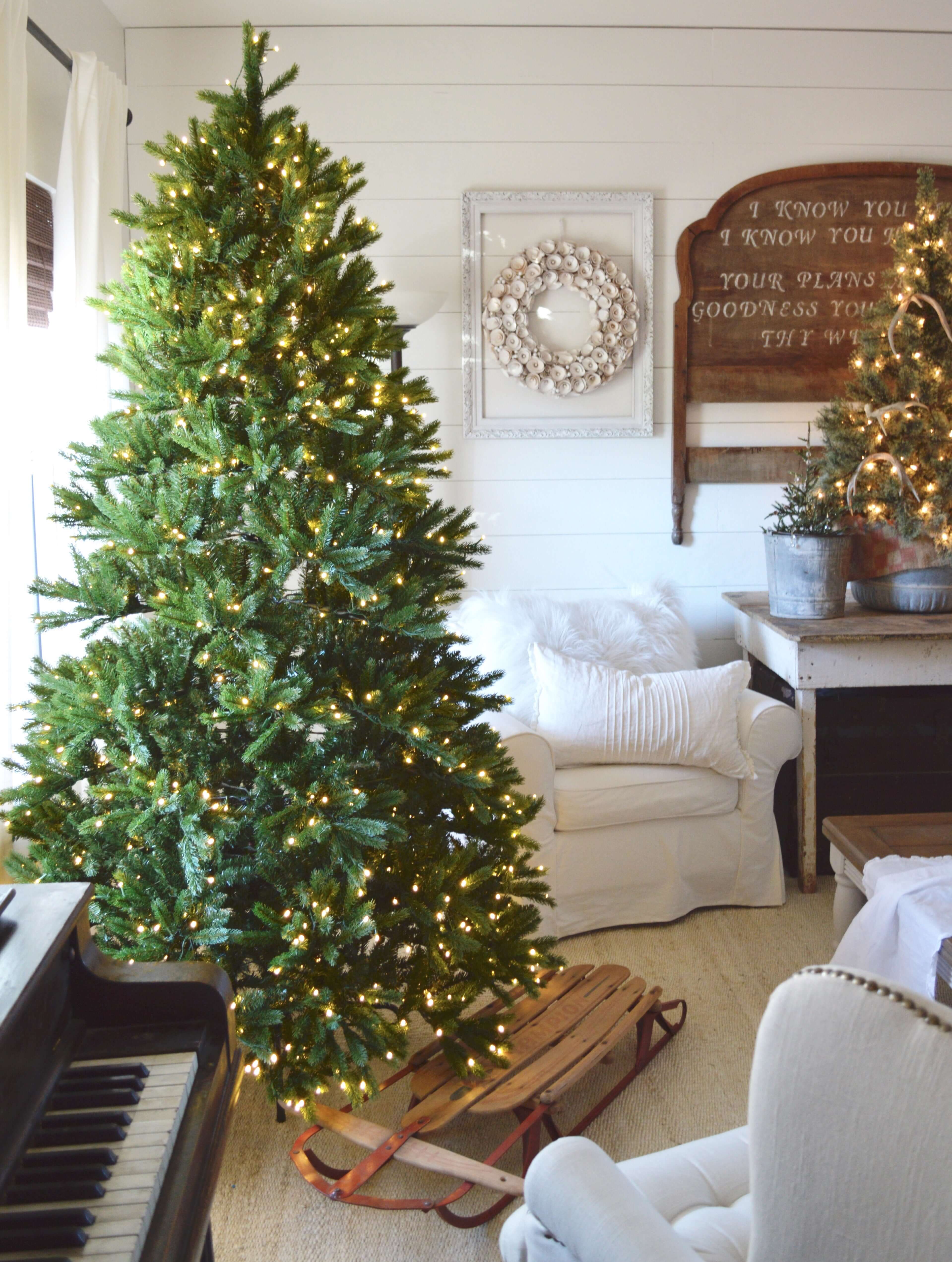 9' King Fraser Fir Quick-Shape Artificial Christmas Tree Unlit