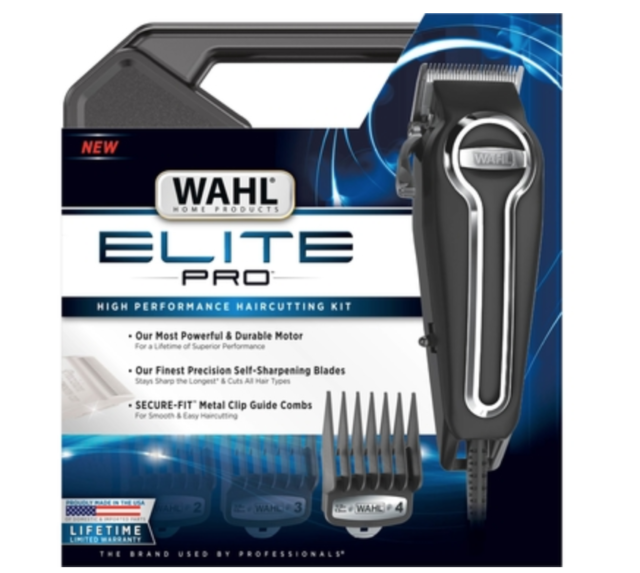 WAHL Elite Pro, High Performance Hair Clipper Kit (15 Piece Kit) �C 79734