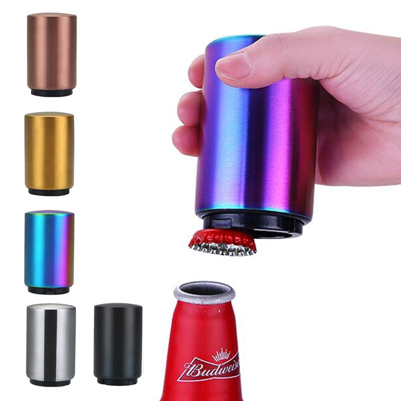 Magnetic Automatic Beer Bottle Opener Stainless Steel