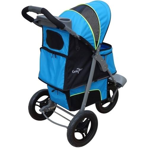 Gen7Pets Jogger Dog Stroller, Trailblazer Blue, 38