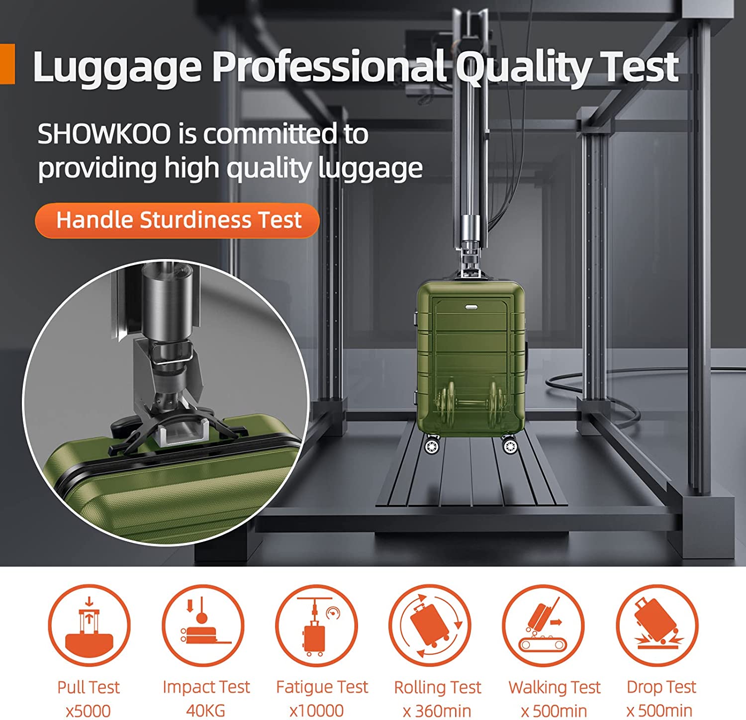 Luggage Sets Expandable PC+ABS Durable Suitcase Double Wheels TSA Lock Olive Green 3pcs­