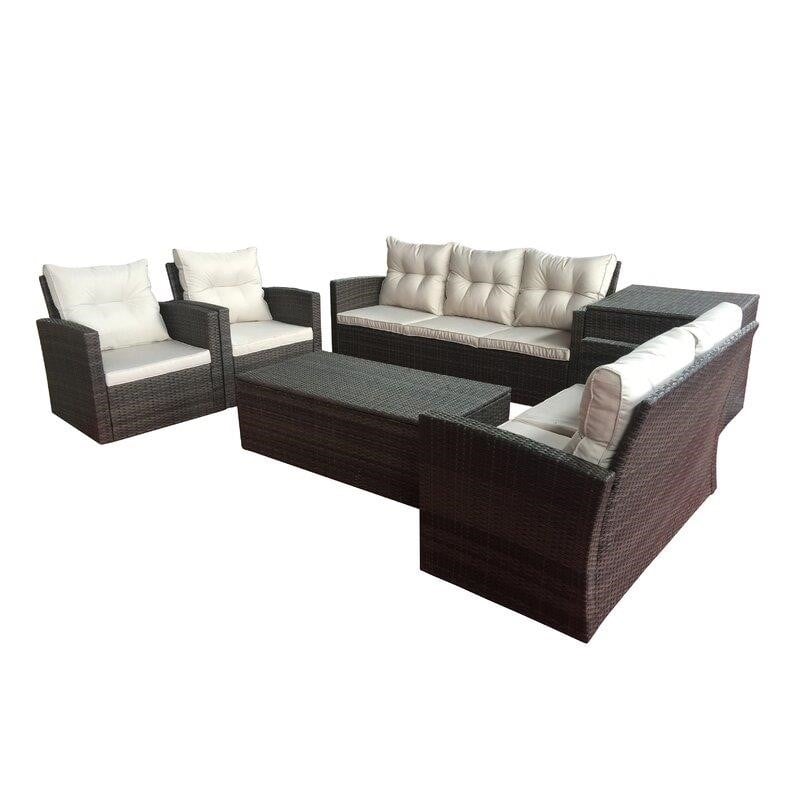 7 - Person Seating Group with Cushions