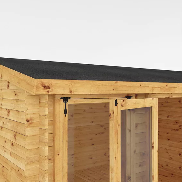 【Home&Garden】【BS】Mercia 4M x 3m Grizedale Log Cabin -- 19mm