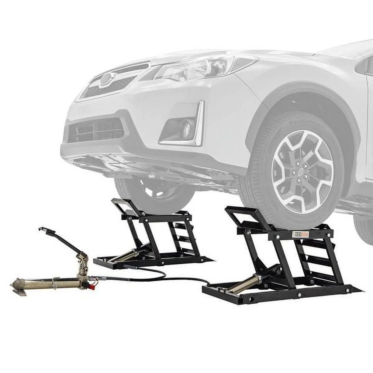 Black Widow Hydraulic Car Lift with Ramp �C 3,000 lb. per pair Capacity