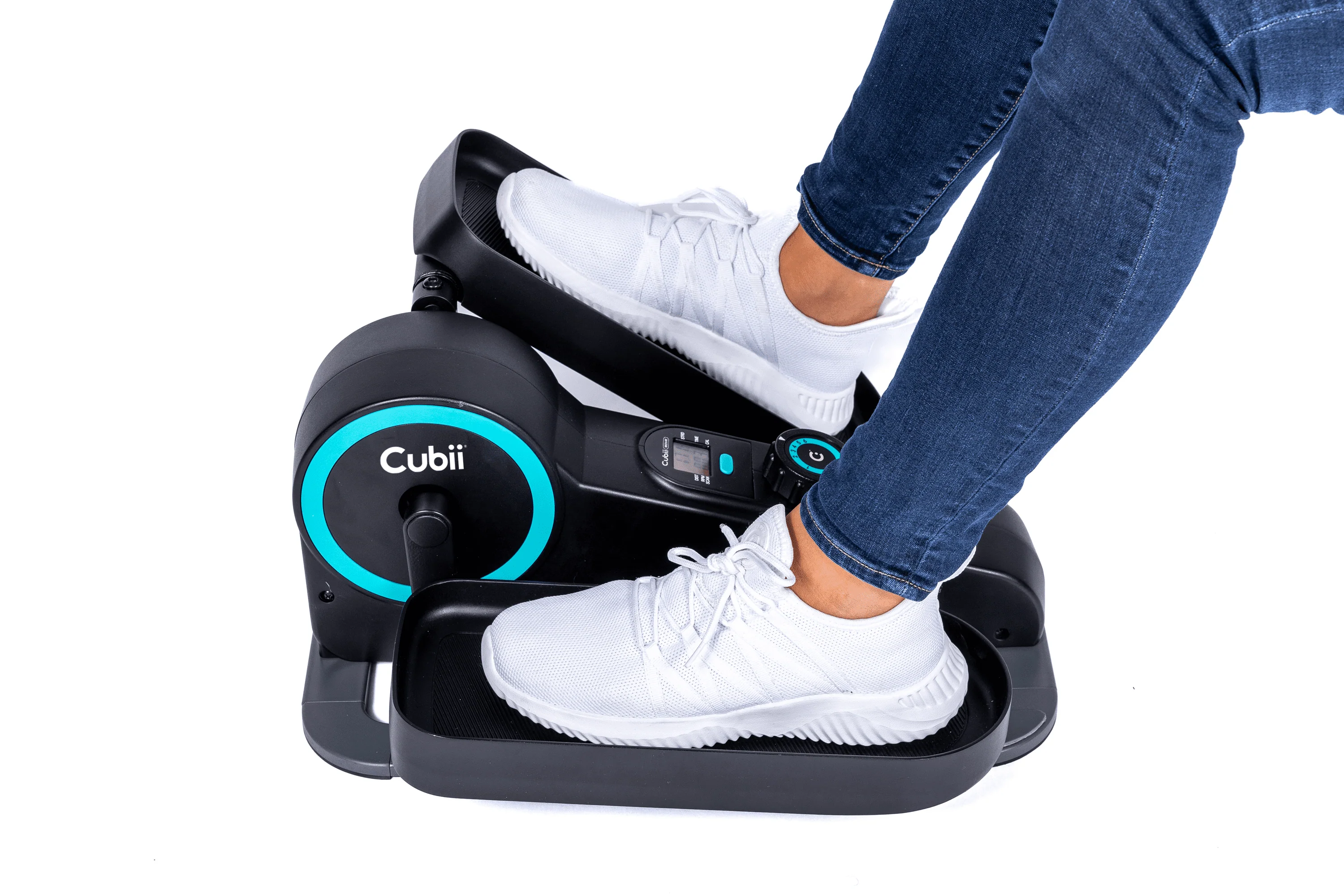 Cubii Move - Under Desk Elliptical Bike Pedal Exerciser Portable Seated Elliptical Machine W/ Adjustable Workout Levels