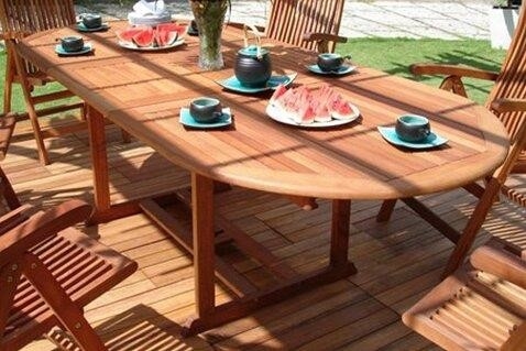 Amabel Oval 6 - Person 67'' Long Dining Set