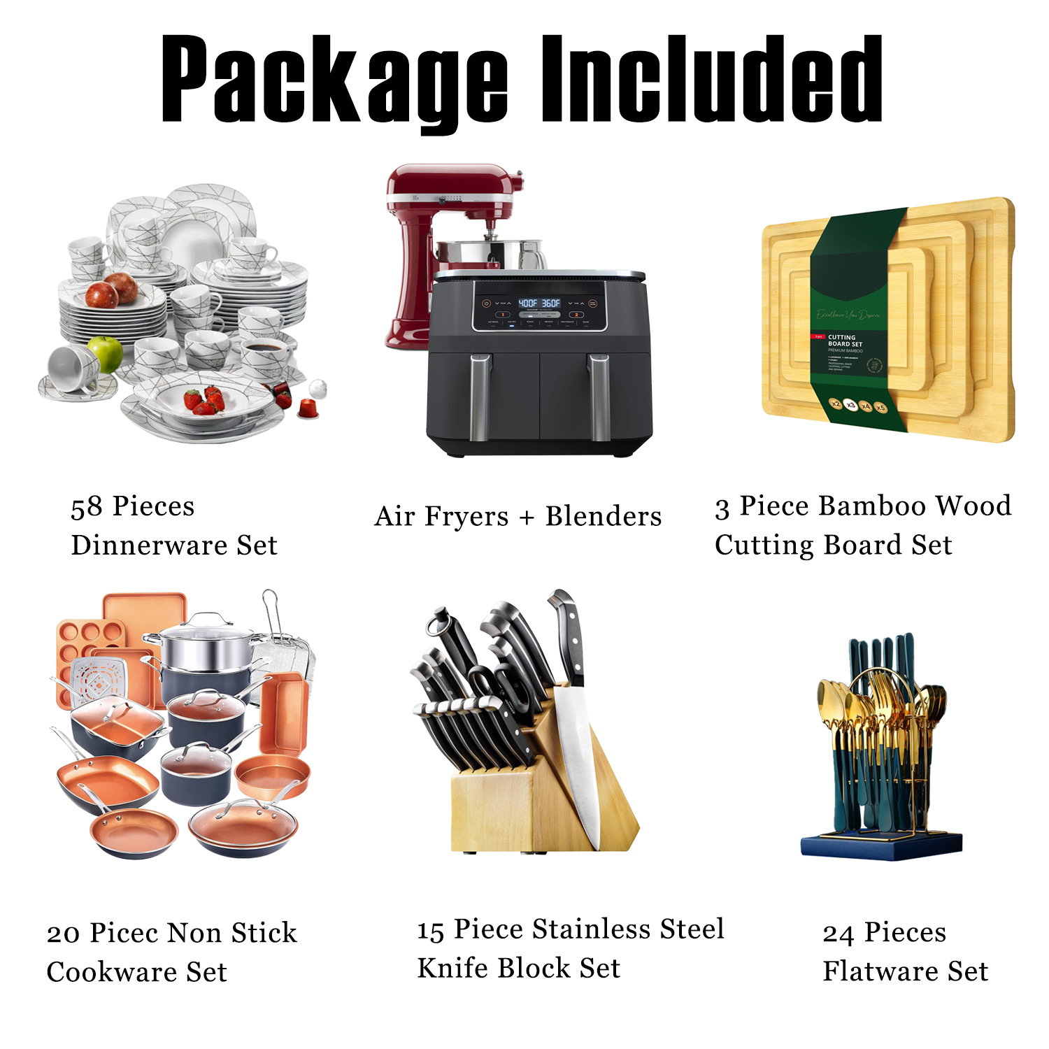 Limited-time Promotion, 122-piece Kitchen Spree, Meeting All The Needs Of The Kitchen