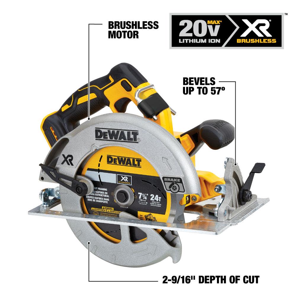 20V MAX 7 1/4�� Circular Saw and Lithium Ion Battery Starter Kit