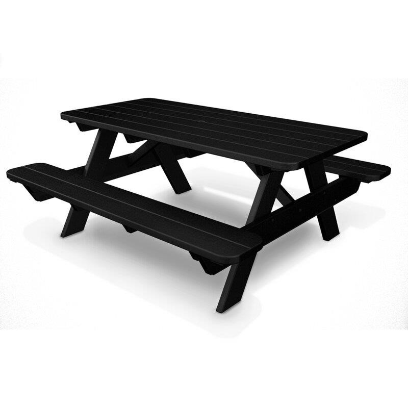 Park Rectangular 65'' Long Picnic Table
