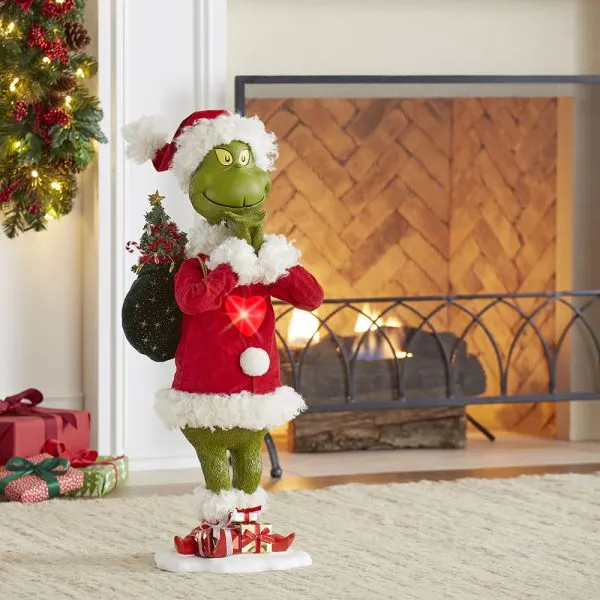 Christmas-the lighted repentant grinch
