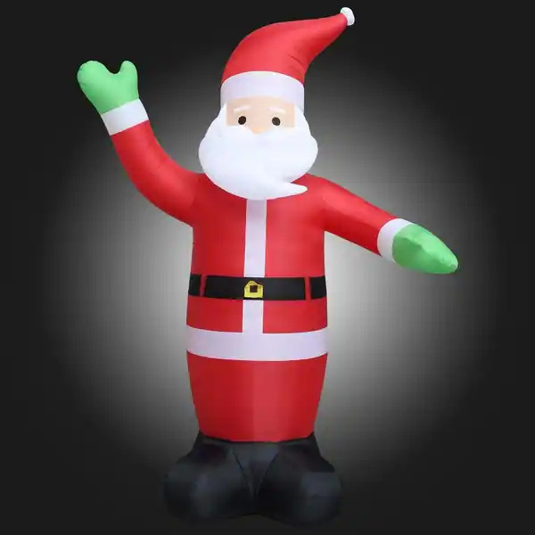 40 Ft Christmas Inflatable Santa Claus LED