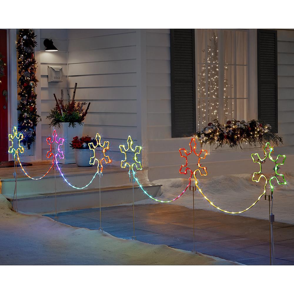 The Choreographed Lightshow Snowflakes