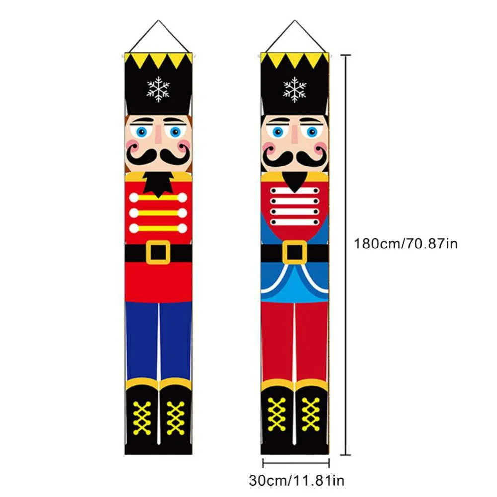 Perfect Christmas ornament - 2 x Nutcracker banner.