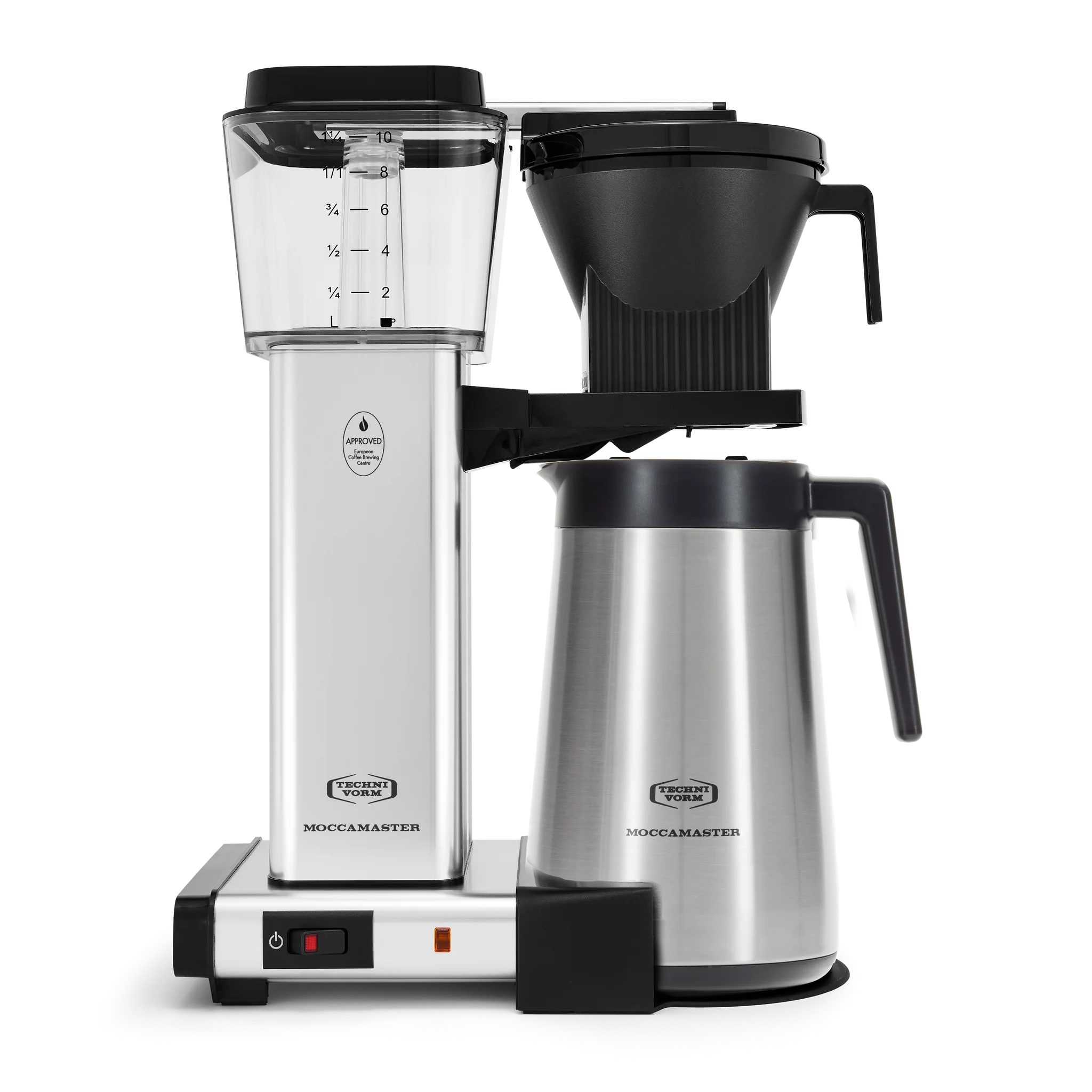 Moccamaster KBGT Coffee Maker in Polished Silver