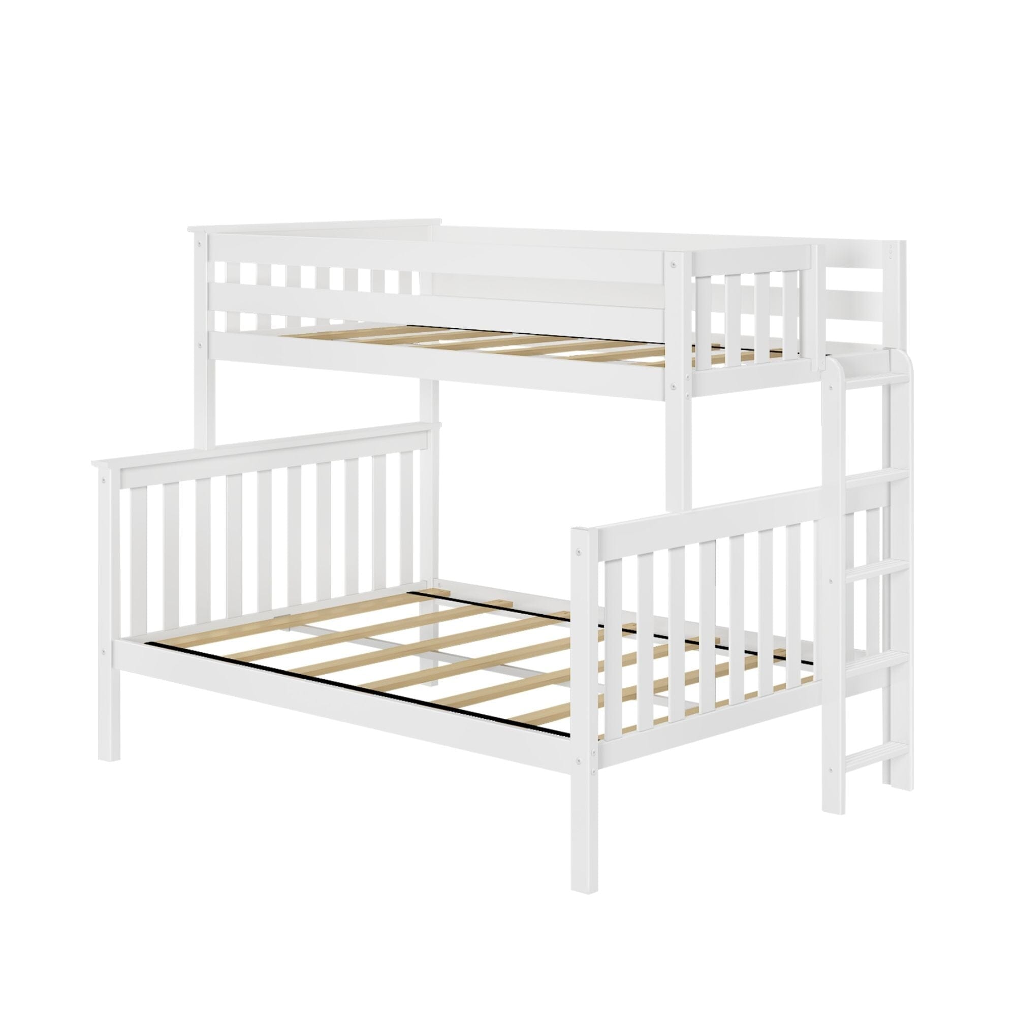 🎄Store Closing Sale💖Twin over Full Bunk Bed with Ladder on End
