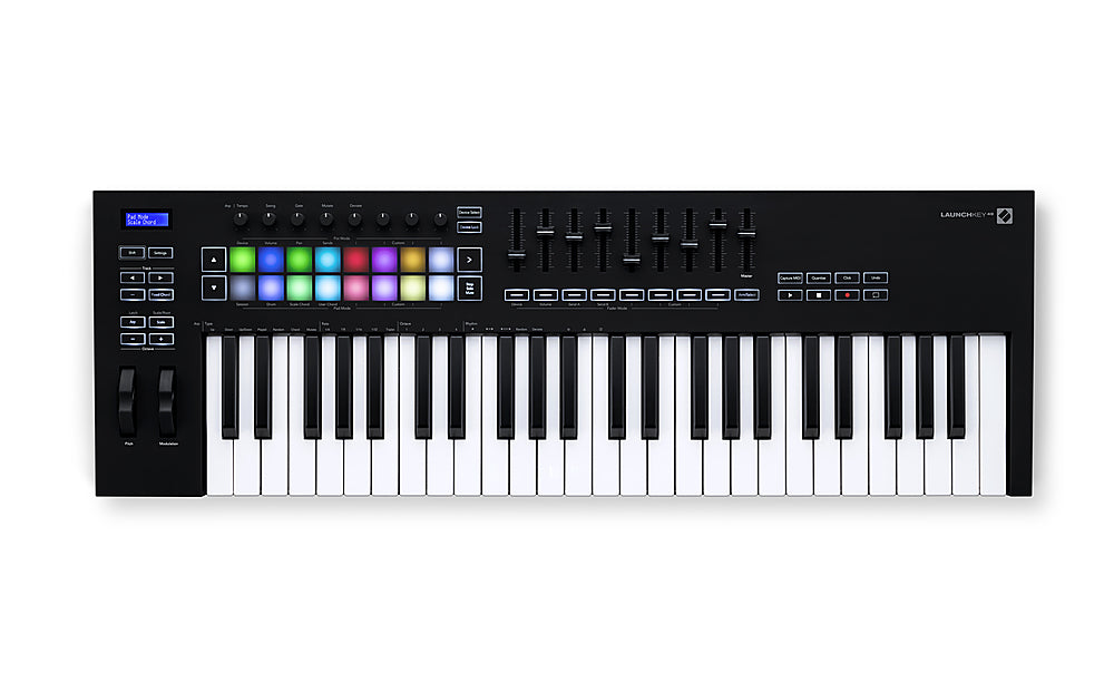 Novation - Launchkey 49 MK3 USB MIDI Controller - Black