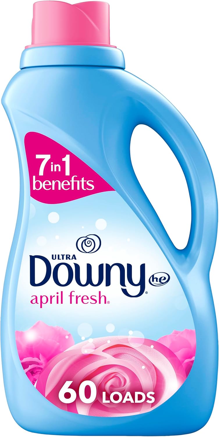 Downy Fabric Softener Liquid, Cool Cotton Scent, 140 fl oz, 190 Loads