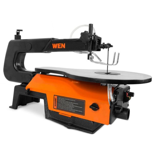 3922 16-inch Variable Speed Scroll Saw with Easy-Access Blade Changes
