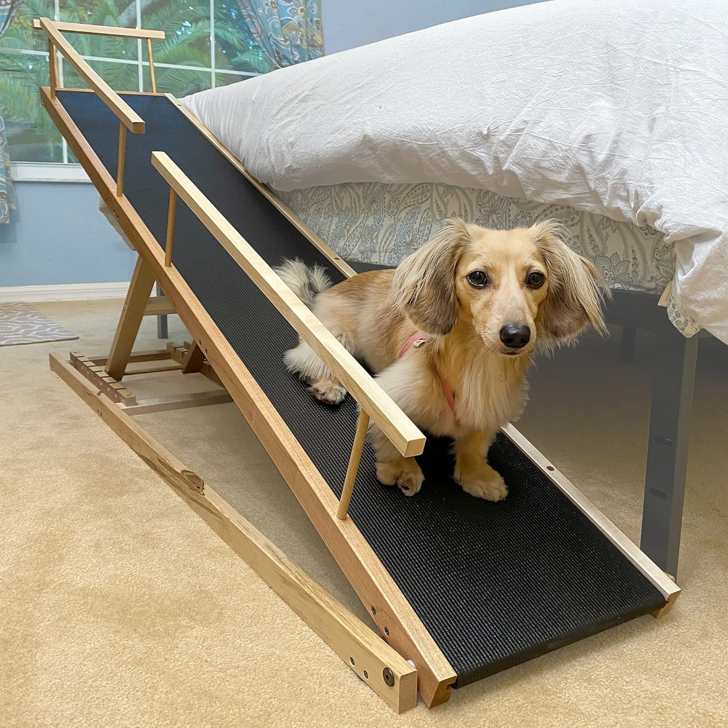 Dog Ramp for Beds - Adjustable up to 37