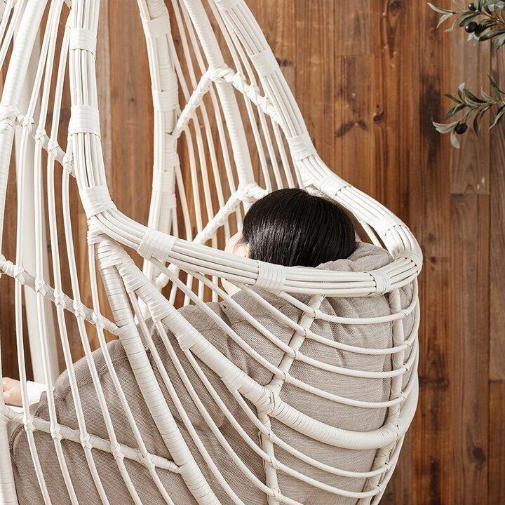 Swing Wicker Chair Thicken Sofa Cushion - Bed Bath & Beyond