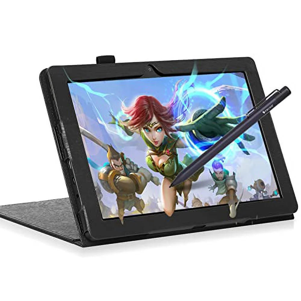 Drawing Tablet with Screen No Computer Needed, Standalone Drawing Tablet with 10 Inch, Android 11, Stylus Pen, 4GB/64GB Graphics Tablet,Drawing Monitor, Drawing Display, WiFi HDMI USB-C Bluetooth
