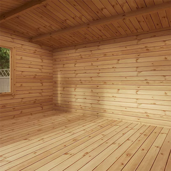 【Home&Garden】【BS】Mercia 4M x 3m Grizedale Log Cabin -- 19mm