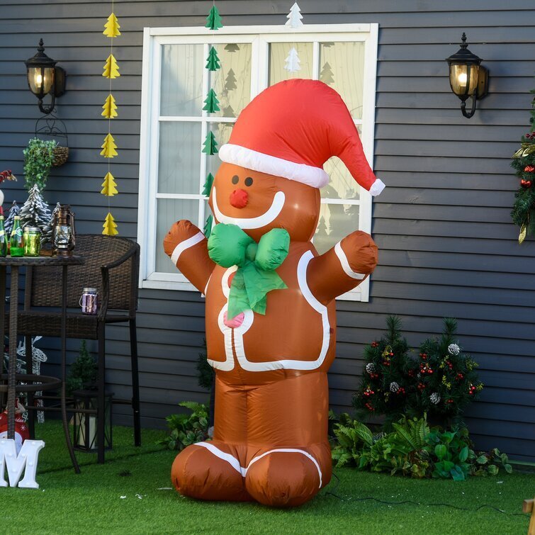 Gingerbread Man Holiday  Christmas Inflatable