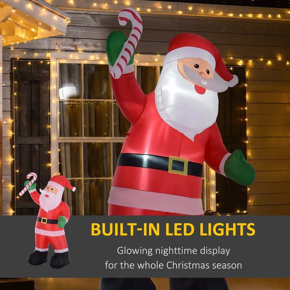 8 ft. Santa Inflatable Christmas Decoration