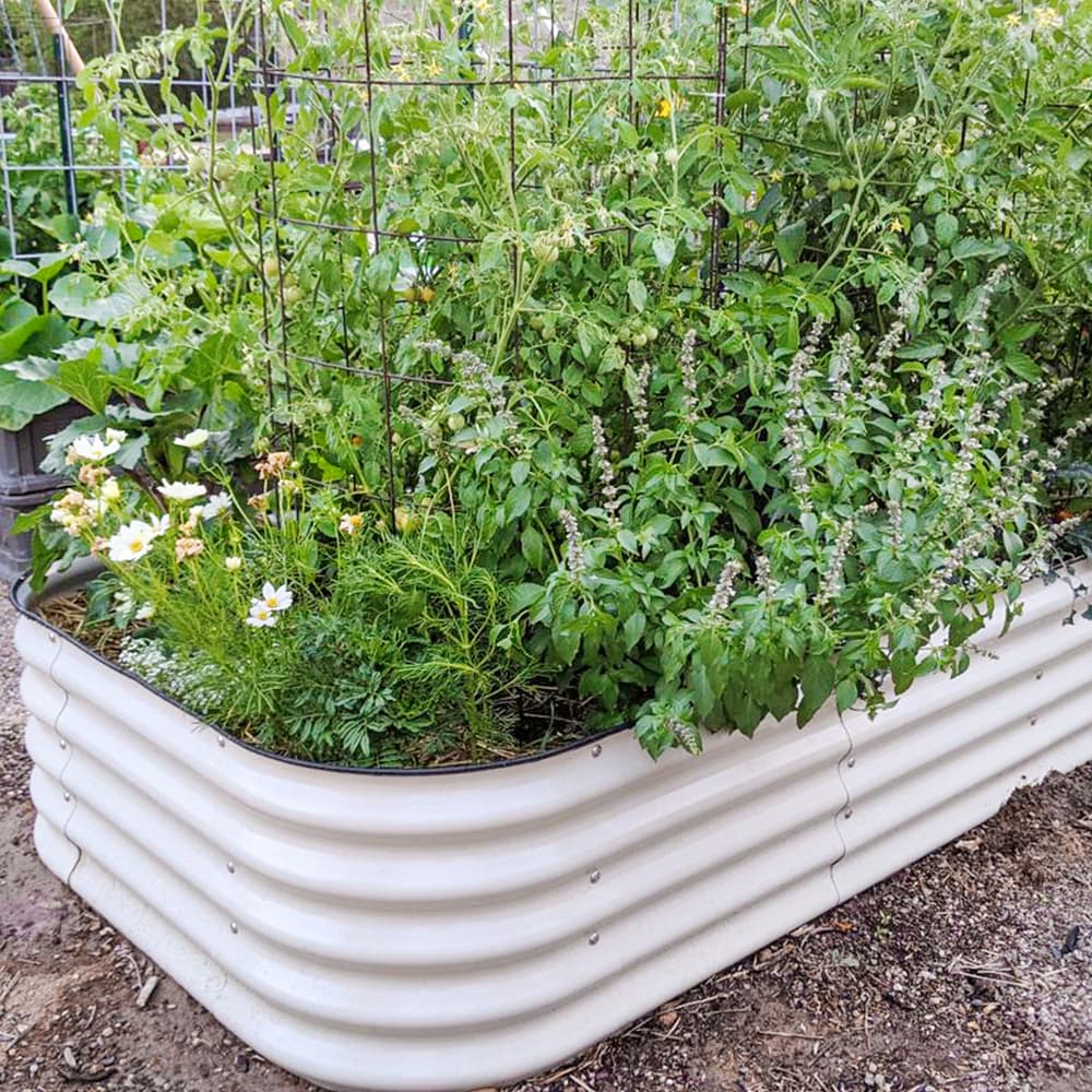 17'' Tall 8'x2' Metal Raised Garden Beds (9 in 1)