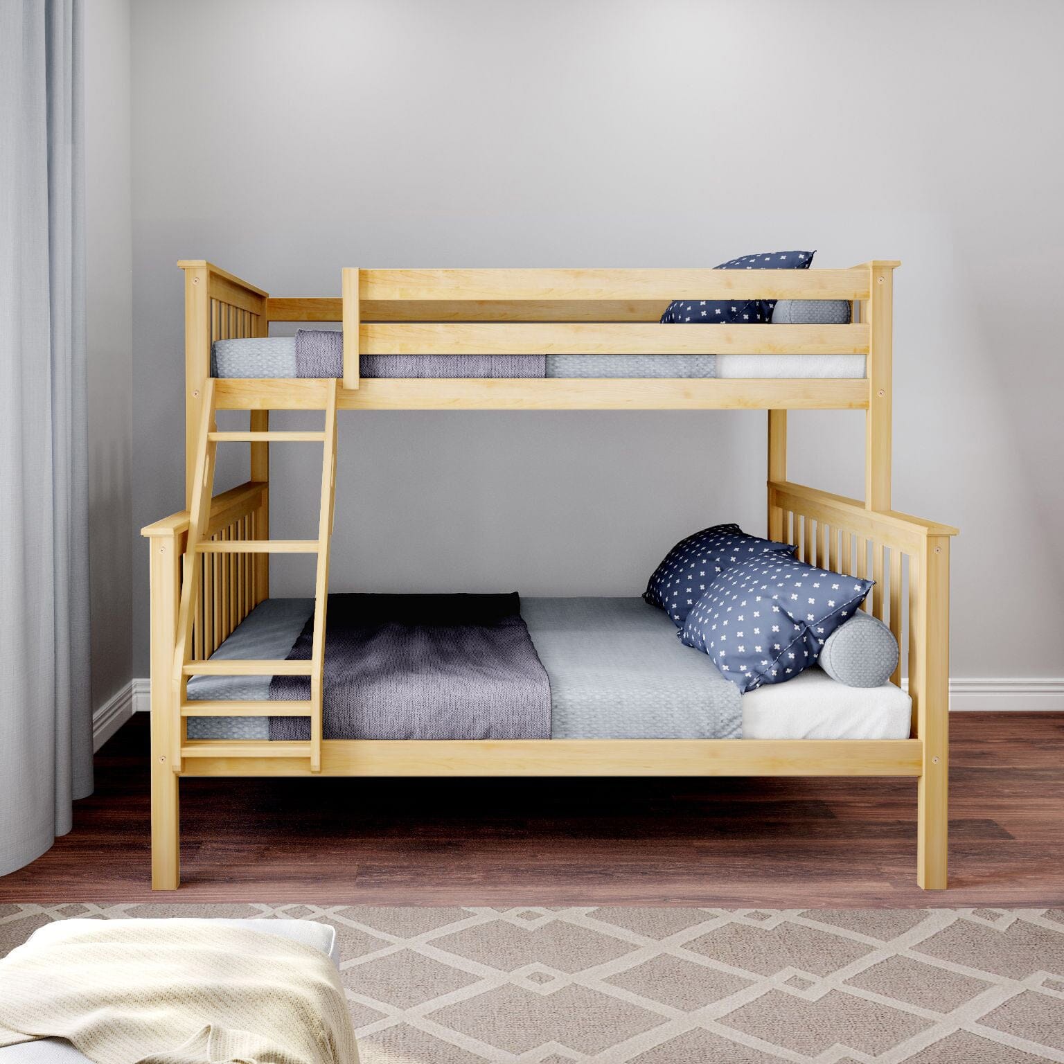 🎄Store Closing Sale💖Kid's Twin Over Full-Size Bunk Bed