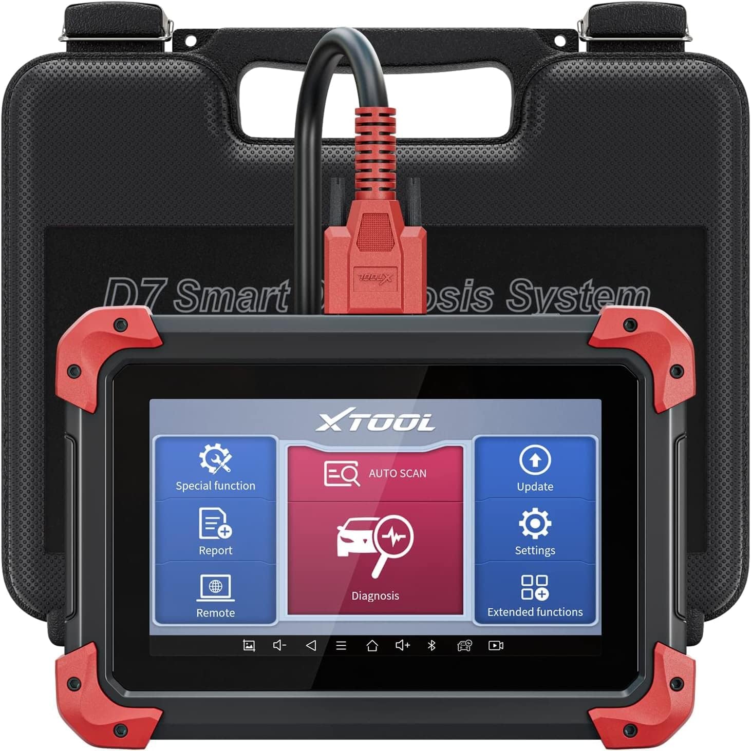 Bidirectional Scan Tool: 2024 Newest Automotive Scanner Diagnostic Tool with ECU Coding, Active Tests, All System Scan, 36+ Resets, Crankshaft Relearn, Android 10, 3-Year Updates