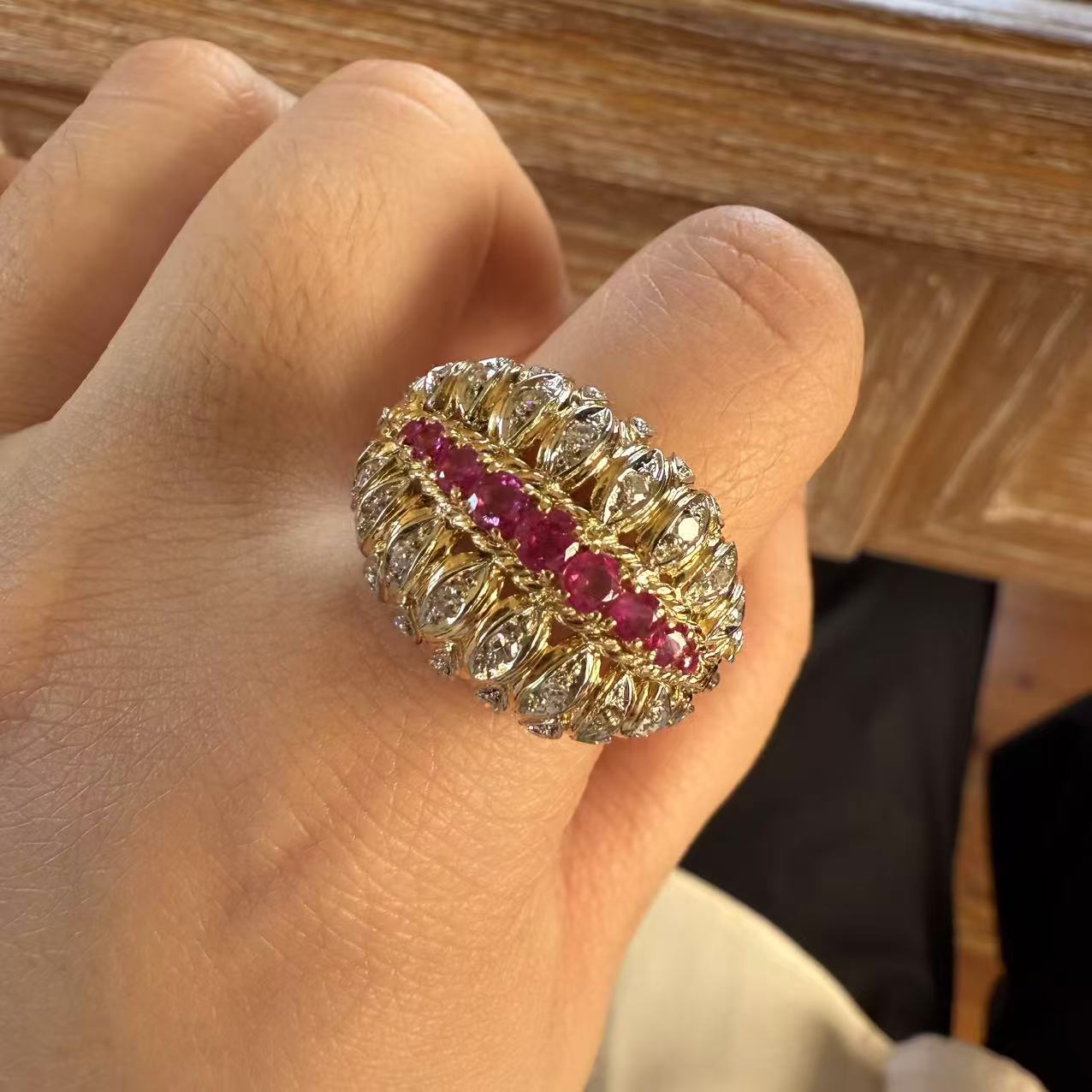 義大利1960年代雞尾酒戒指