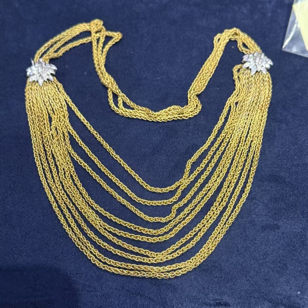 中古帷幔風格項鍊