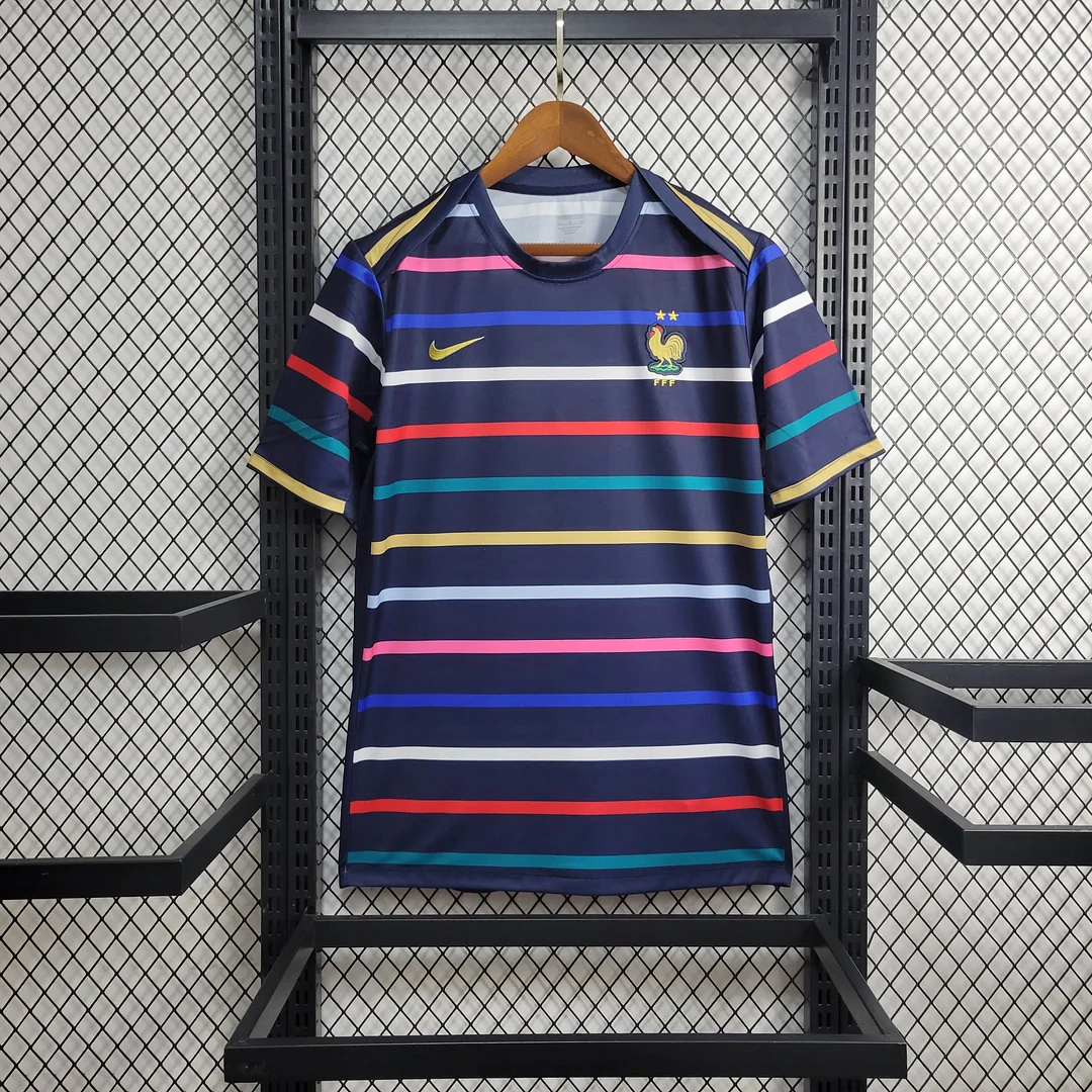 2024 France Training Wear Football Shirt( Fans Edition )