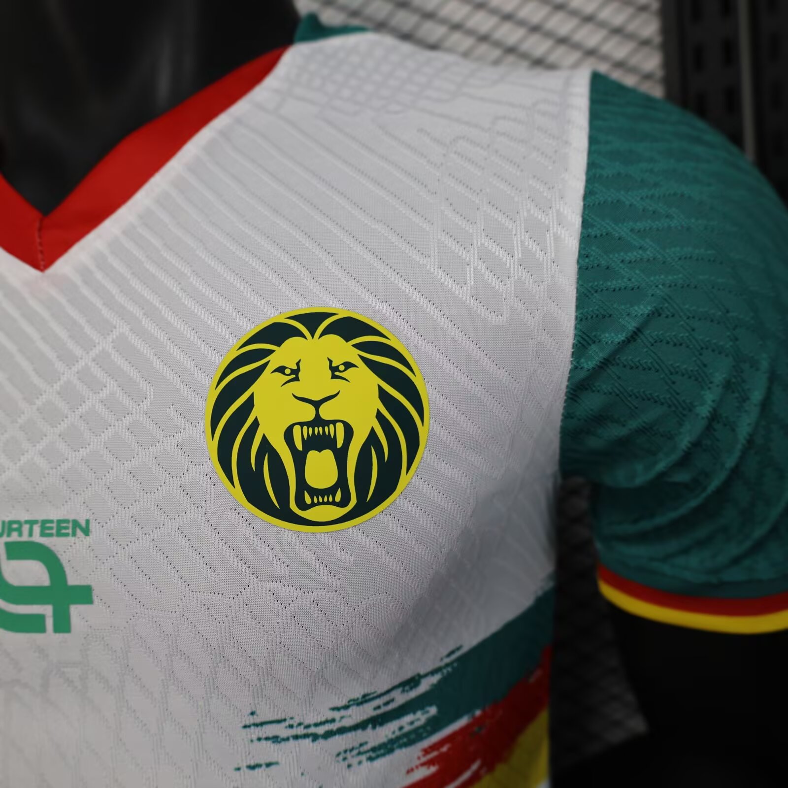 2025/2026 Cameroon Whitr 2th Away Football Shirt For Player Version