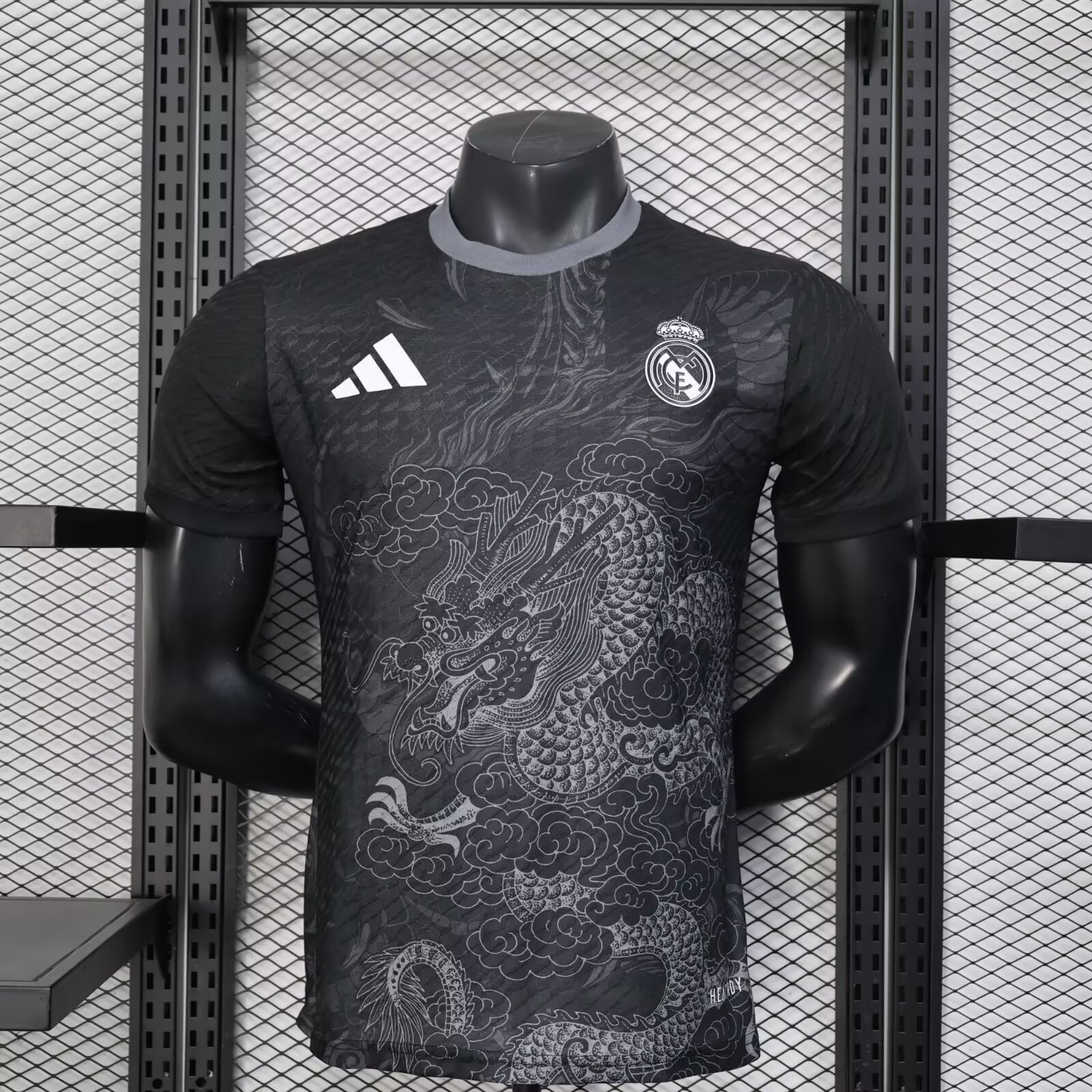 2025/2026 Real Madrid Black Dragon Special Edition Football Jersey For Player Version