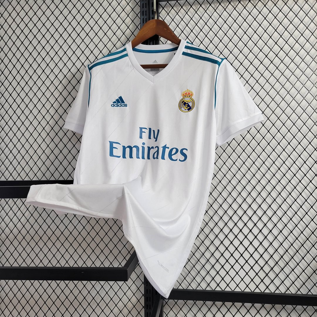 2017/2018 Real Madrid Home Retro Football Shirt