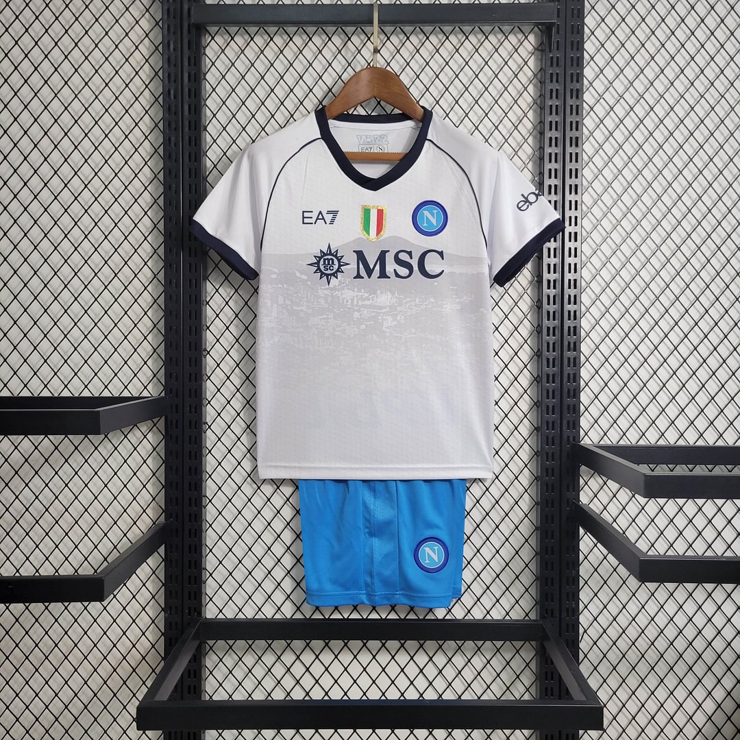2023/2024 Napoli Away Football Shirt Kids Size