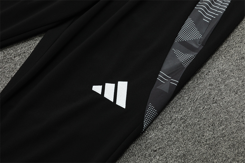 2024/2025 Algeria Black Half-Pull Training Suit Player Edition Jersey