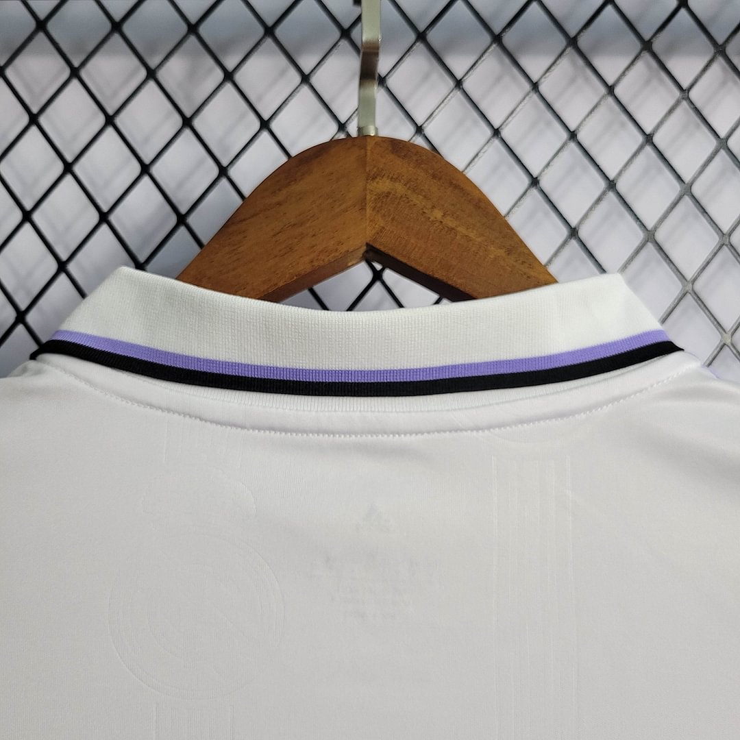 2022/2023 Real Madrid Long Sleeve Home Football Shirt